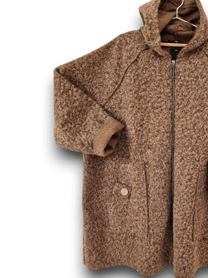 Maxi Giacca Lana Cotta Falzarego