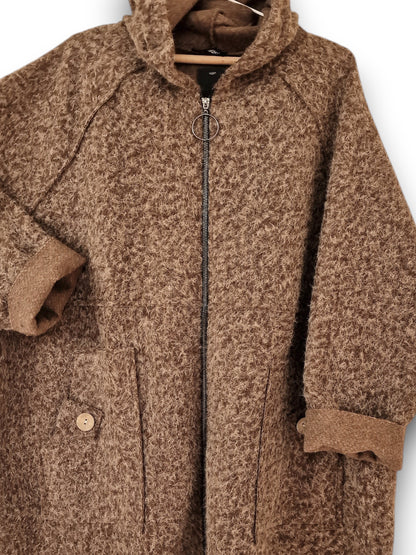 Maxi Giacca Lana Cotta Falzarego