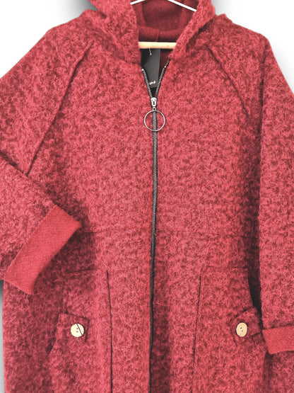 Maxi Giacca Lana Cotta Dobbiaco