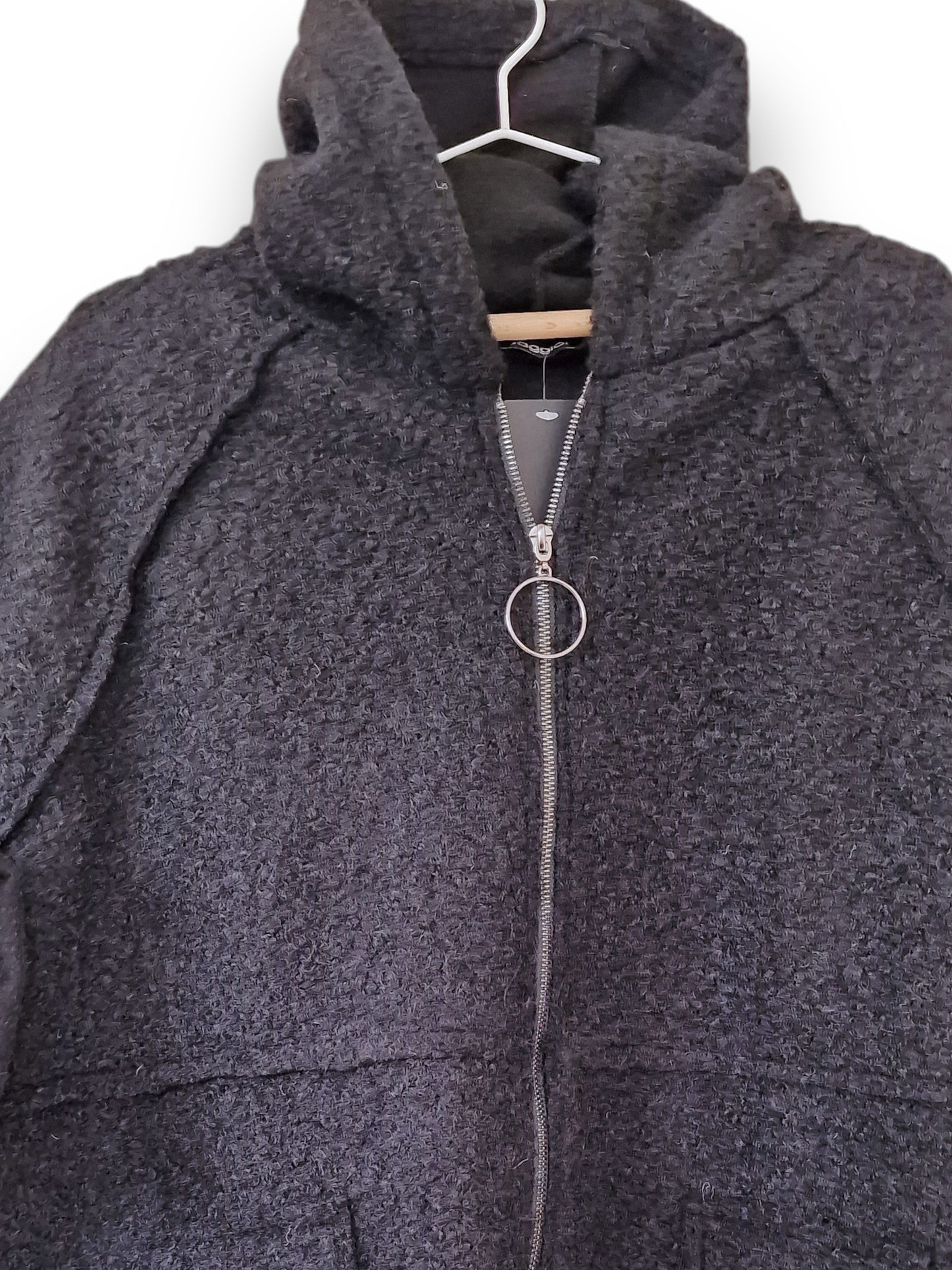 Maxi Giacca Lana Cotta Moena