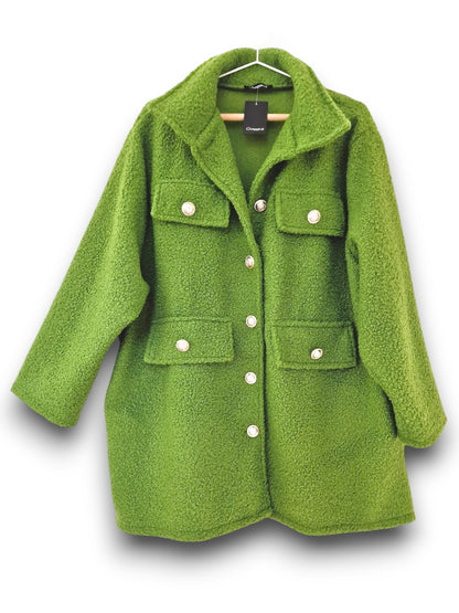 Maxi Giacca Lana Cotta Carnia