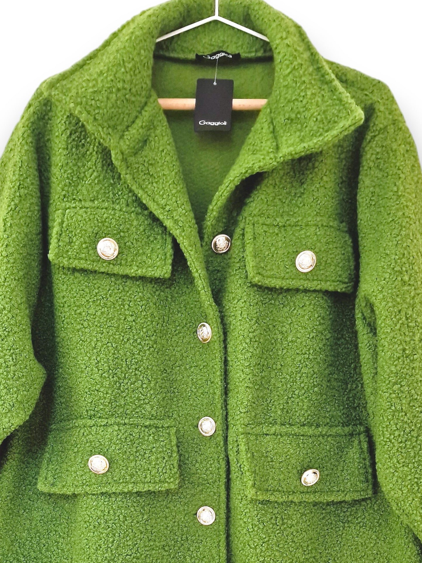 Maxi Giacca Lana Cotta Carnia