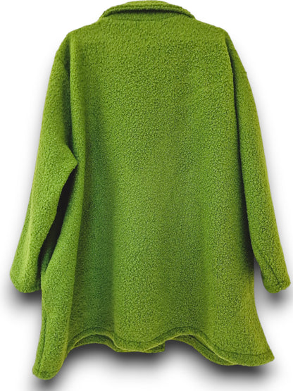 Maxi Giacca Lana Cotta Carnia