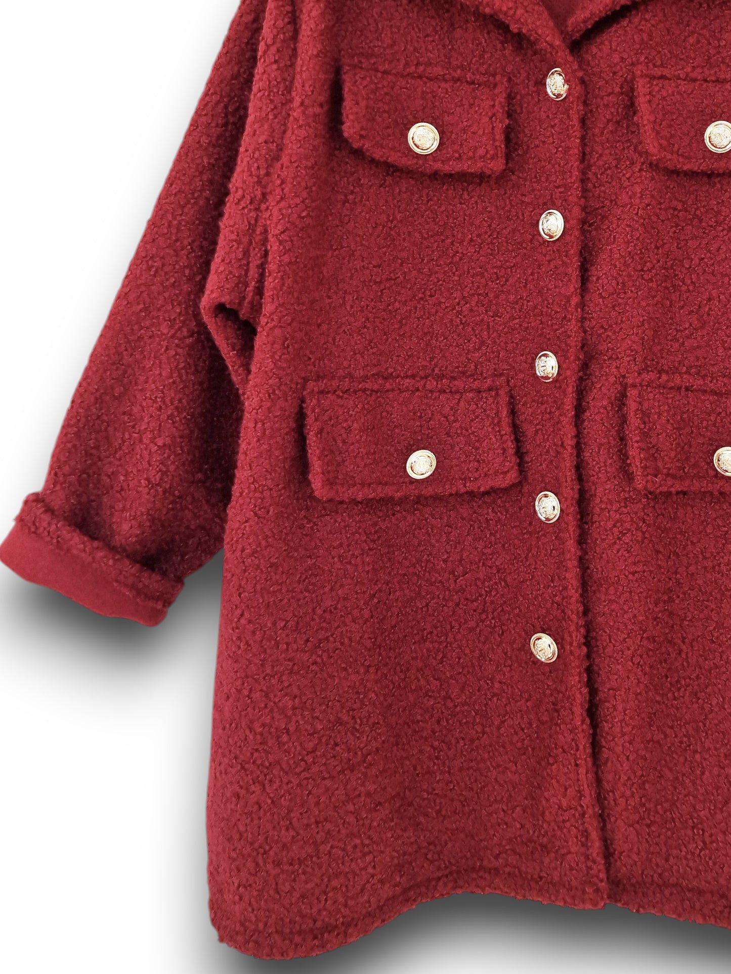 Maxi Giacca Lana Cotta Sappada