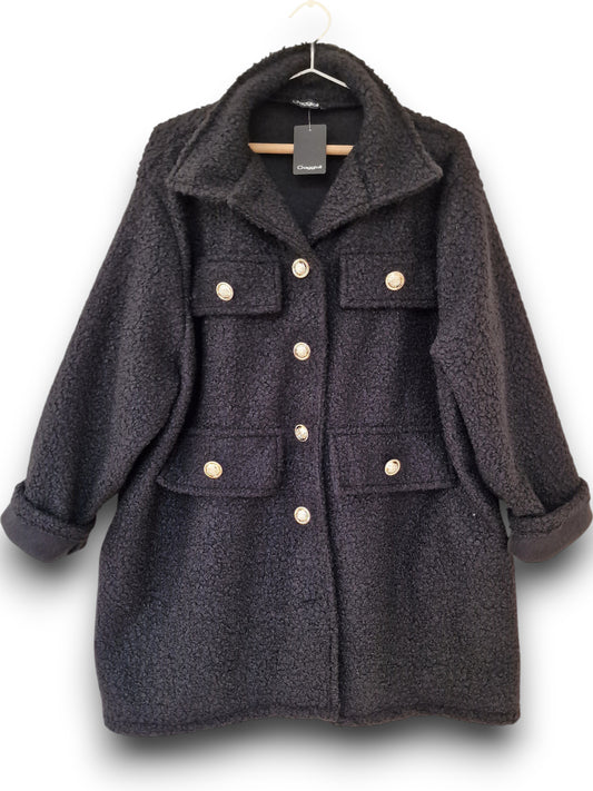 Maxi Giacca Lana Cotta Tarvisio