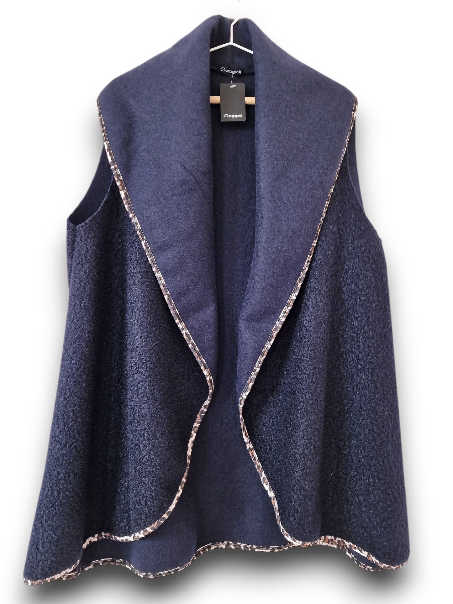 Maxi Gilet Taglie Forti Lara -  Made in Italy