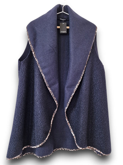 Maxi Gilet Taglie Forti Lara -  Made in Italy