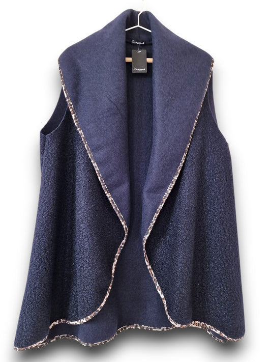 Maxi Gilet Taglie Forti Lara -  Made in Italy