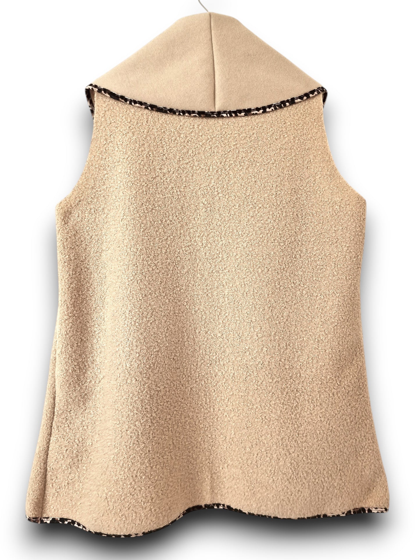 Maxi Gilet Taglie Forti Leda -  Made in Italy