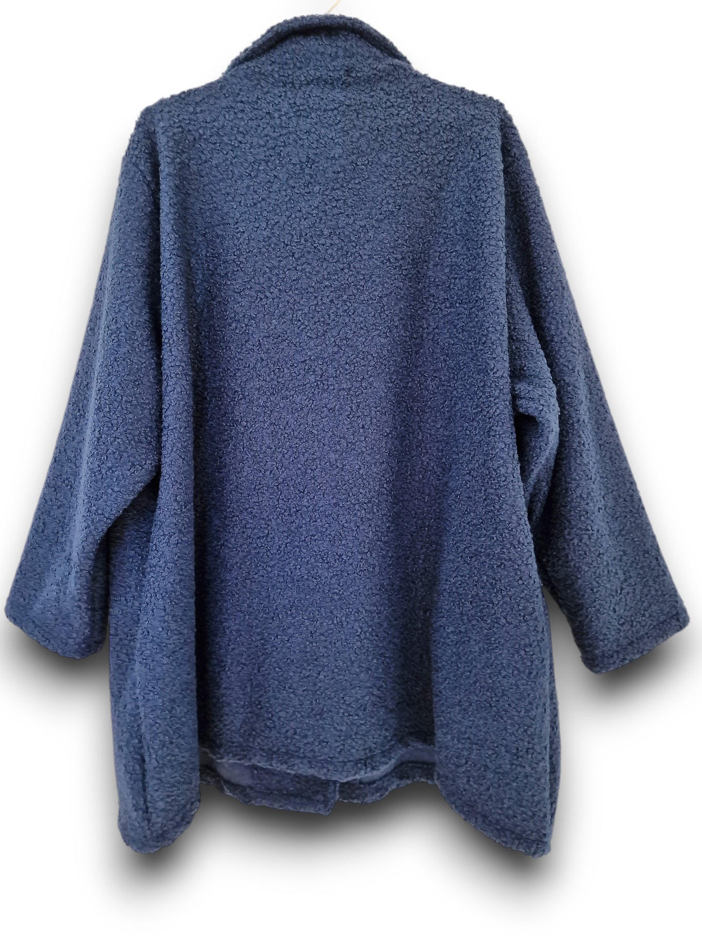 Maxi Giacca Lana Cotta Barcis