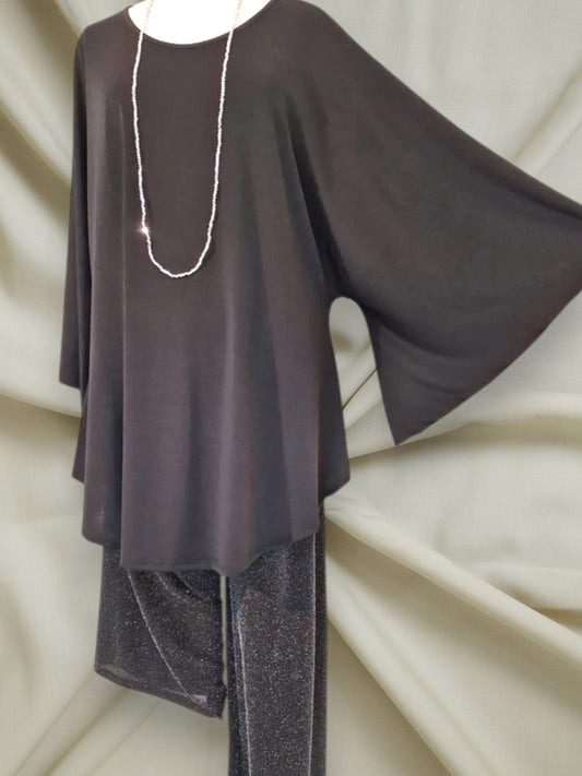 Completo  Taglie Forti Argento - Made in Italy