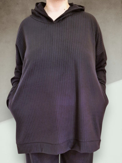 Maxi Completo in Felpa Taglie Forti Elda