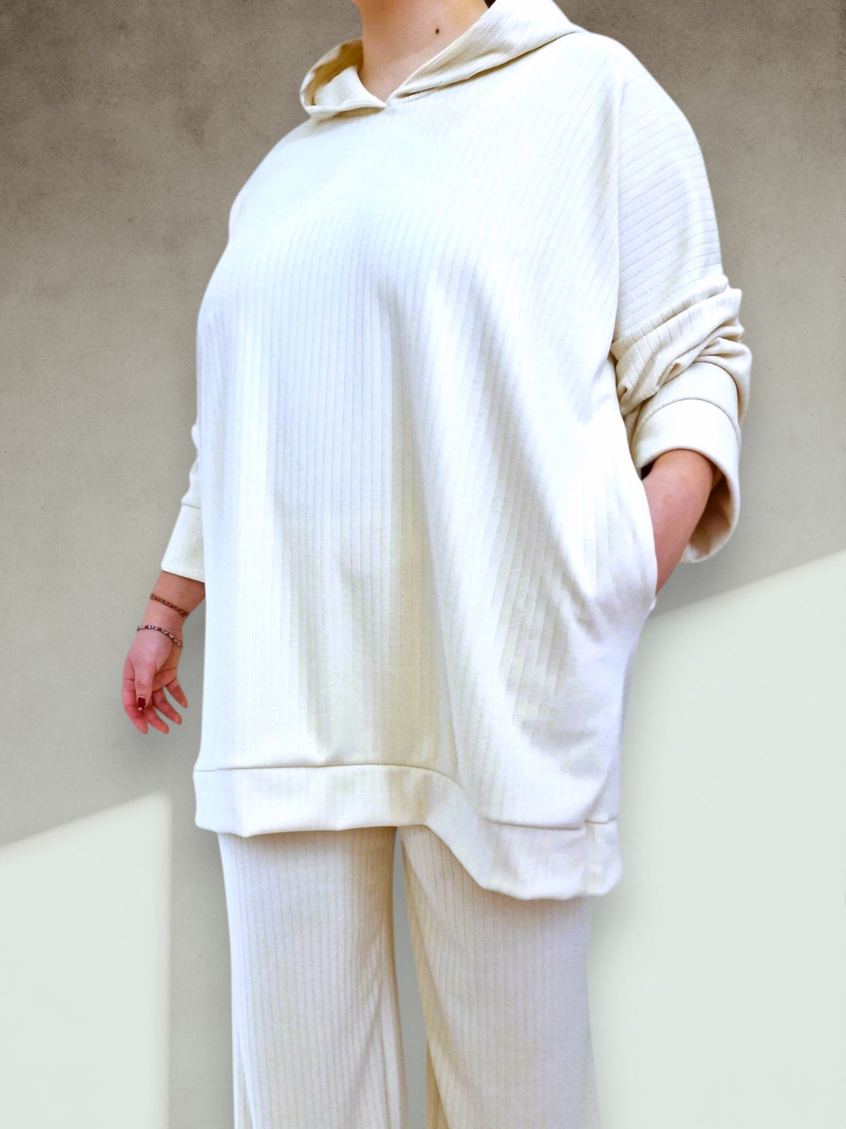 Maxi Completo in Felpa Taglie Forti Emma