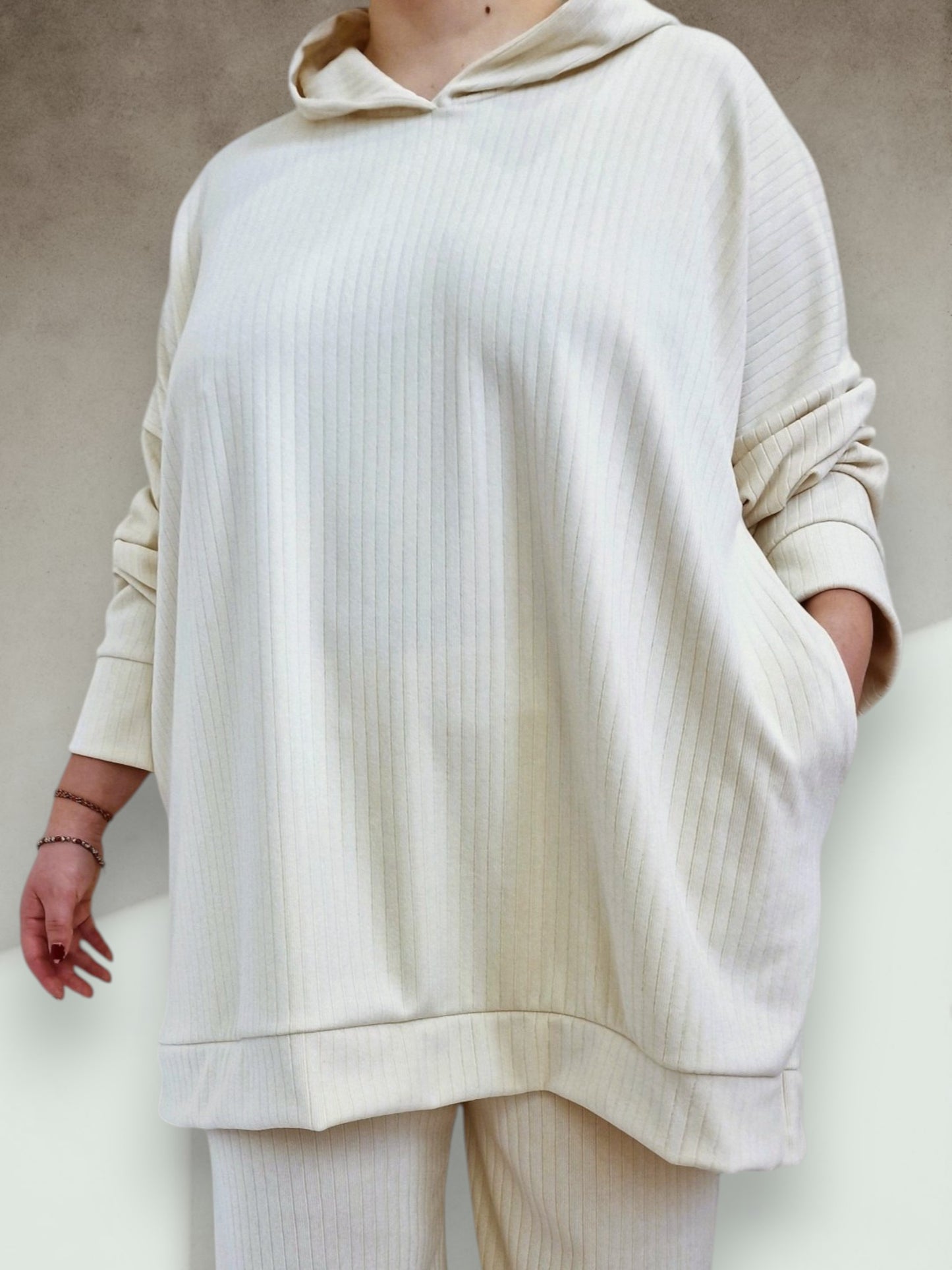 Maxi Completo in Felpa Taglie Forti Emma