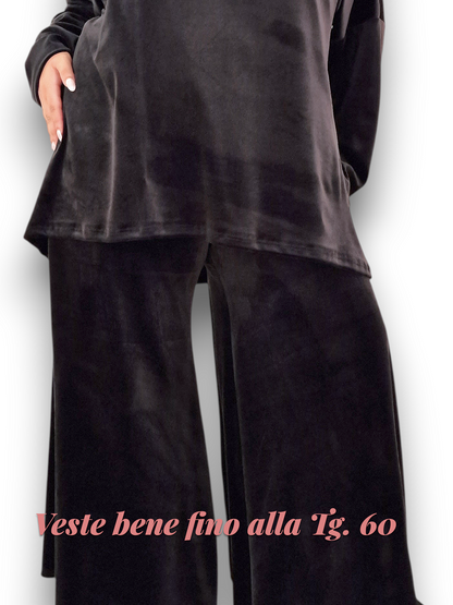 Maxi Maglia con  Collana in Velluto Ivette