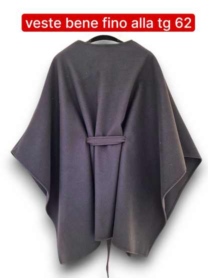 Maxi Mantella con Cinta Taglie Forti  Arca