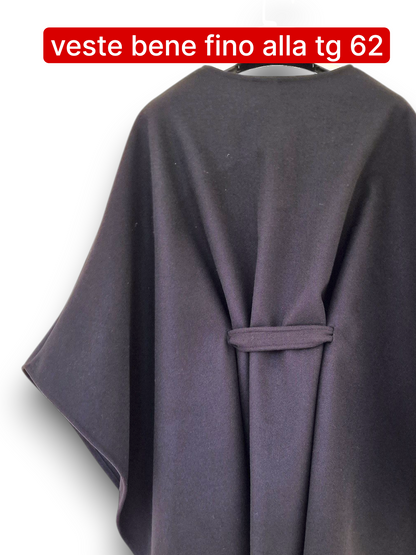 Maxi Mantella con Cinta Taglie Forti  Arca