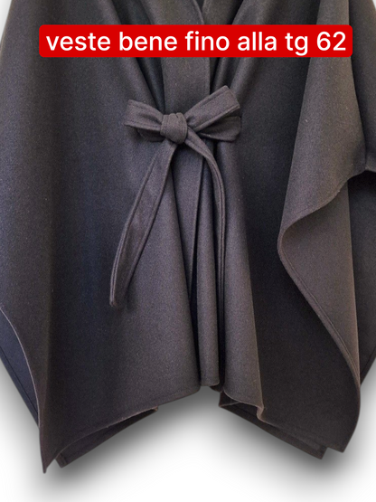 Maxi Mantella con Cinta Taglie Forti  Arca