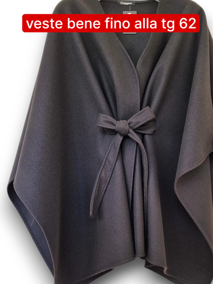 Maxi Mantella con Cinta Taglie Forti  Arca