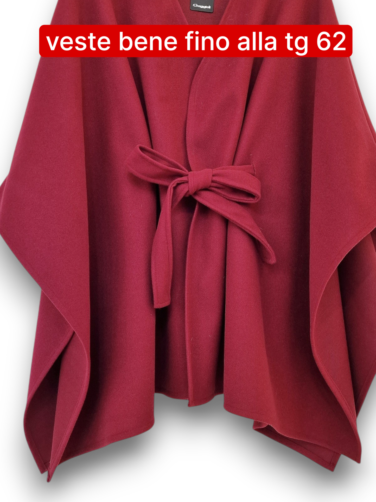 Maxi Mantella con Cinta Taglie Forti Arianna