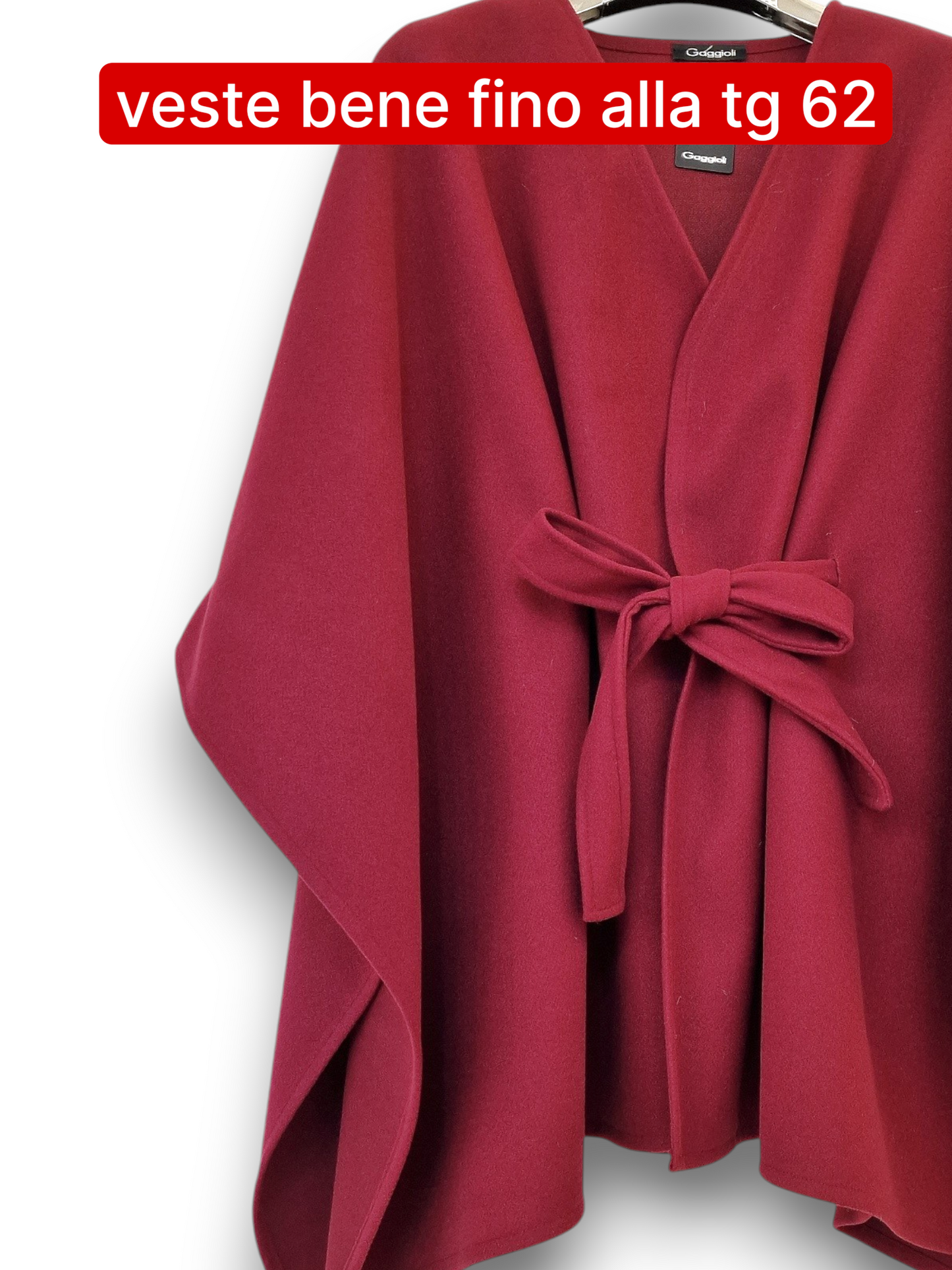 Maxi Mantella con Cinta Taglie Forti Arianna