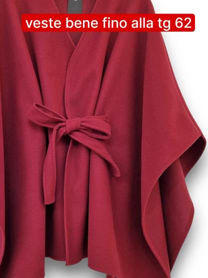 Maxi Mantella con Cinta Taglie Forti Arianna