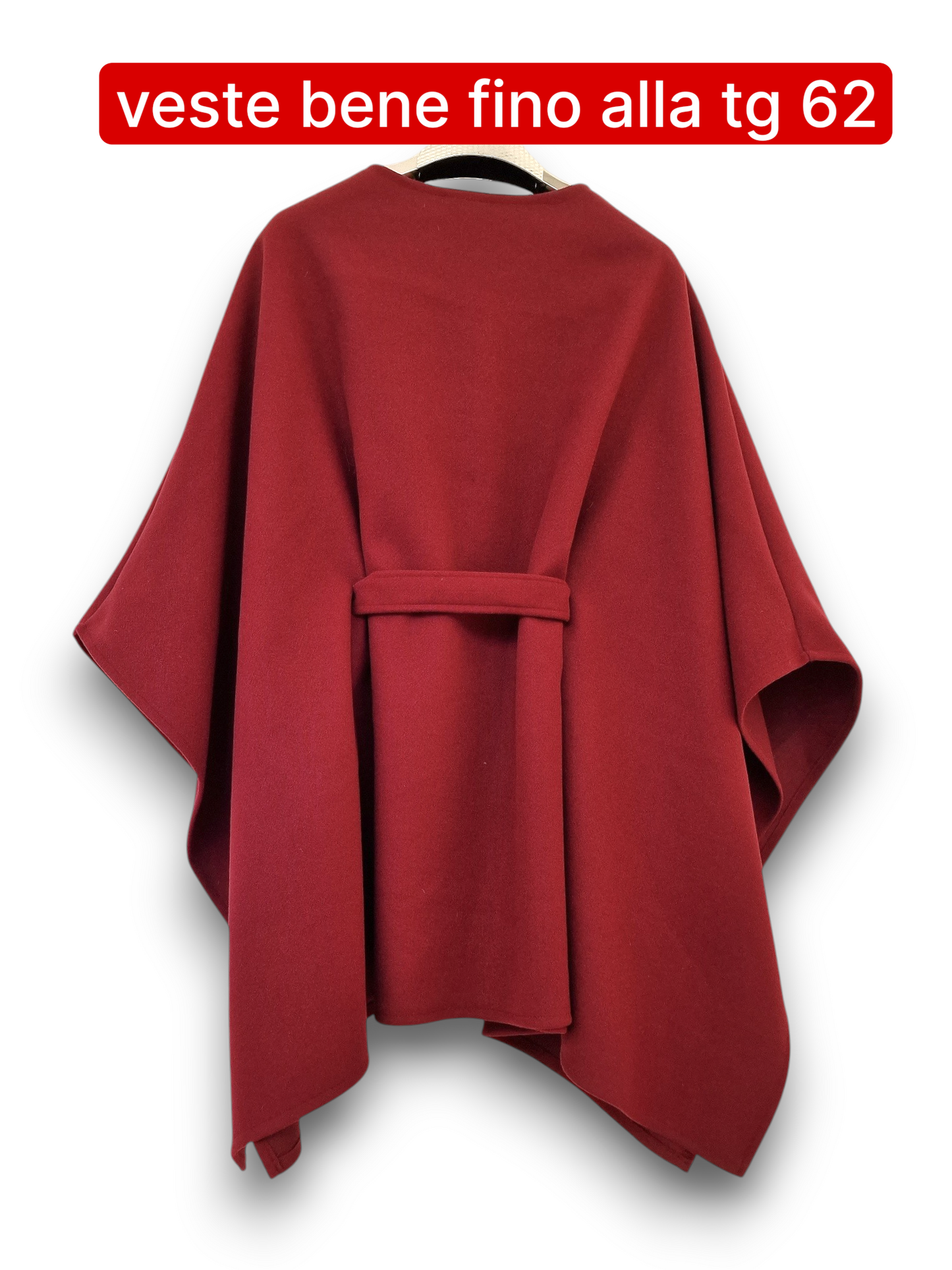 Maxi Mantella con Cinta Taglie Forti Arianna