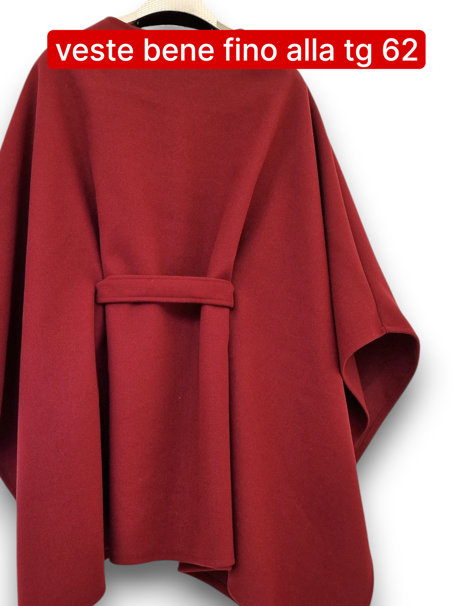 Maxi Mantella con Cinta Taglie Forti Arianna