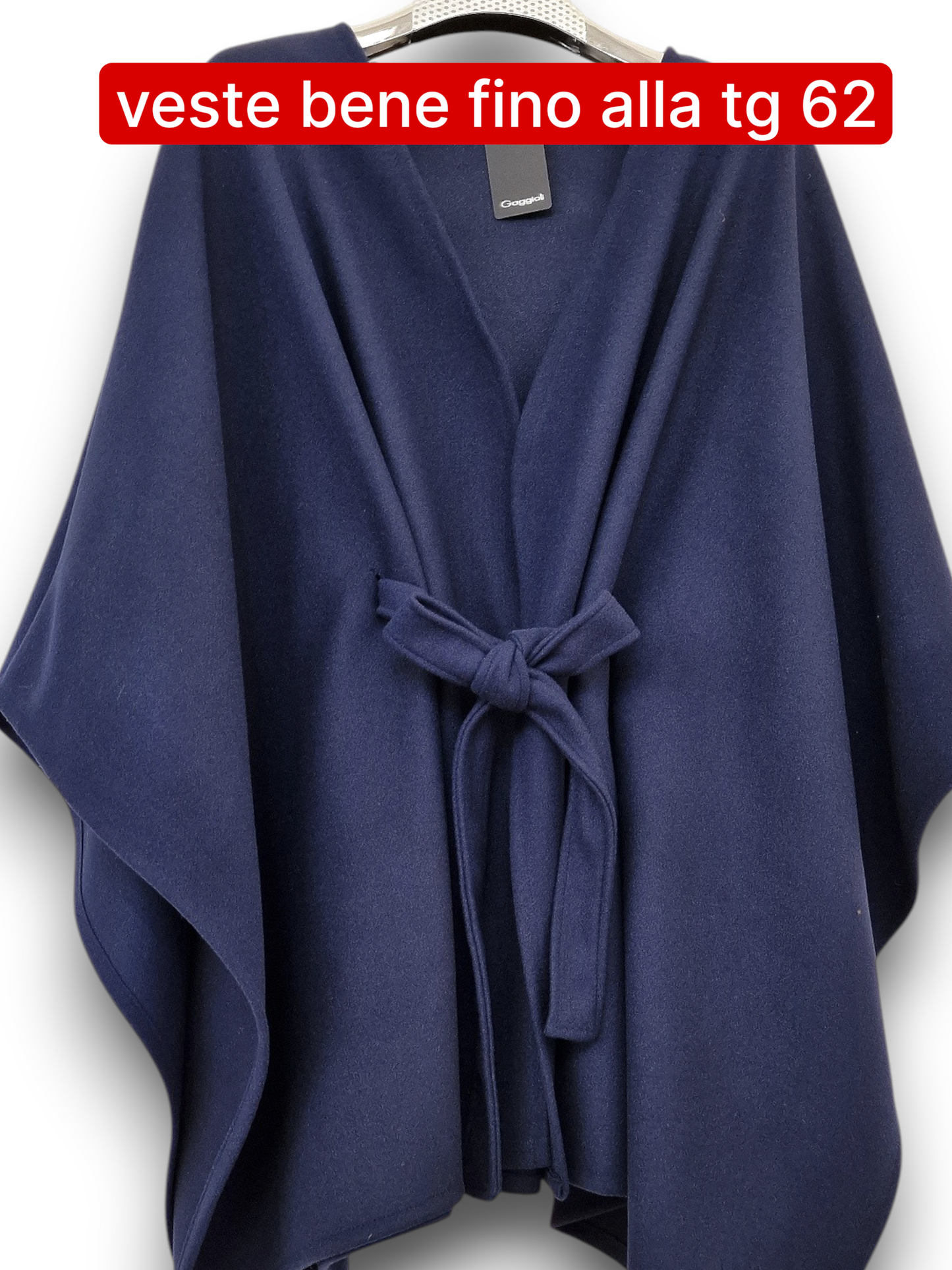 Maxi Mantella con Cinta Taglie Forti  Adua