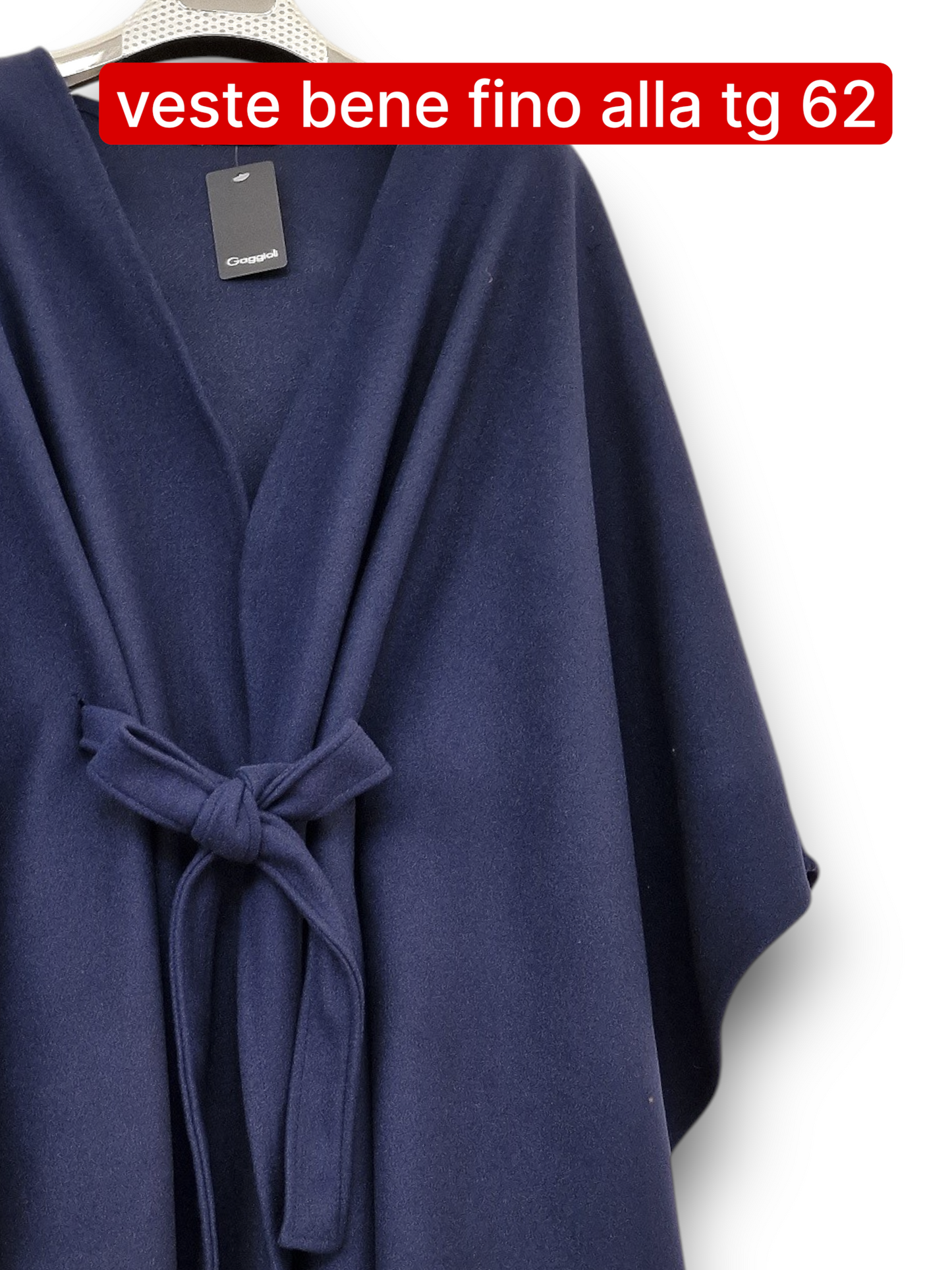 Maxi Mantella con Cinta Taglie Forti  Adua