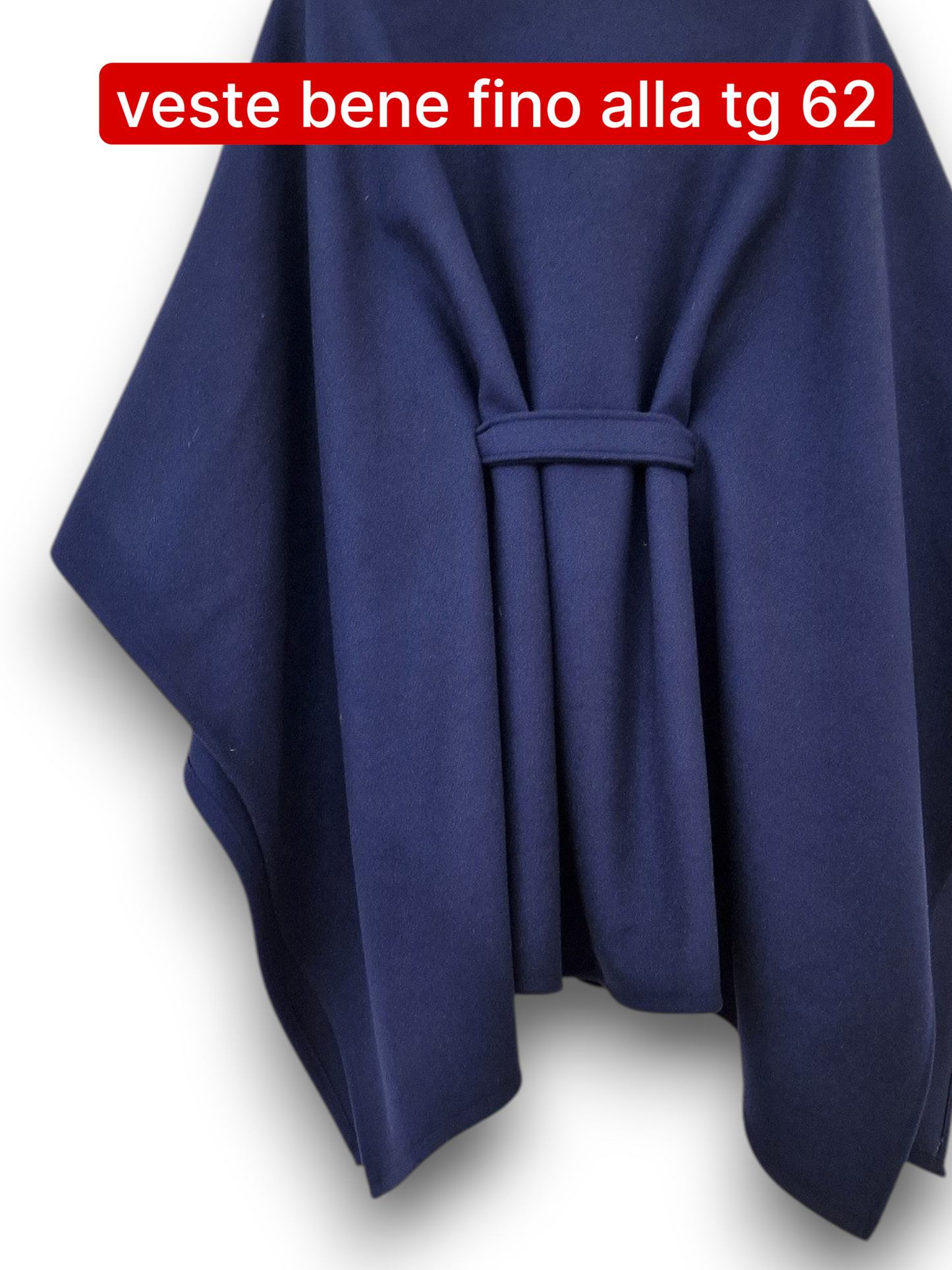 Maxi Mantella con Cinta Taglie Forti  Adua