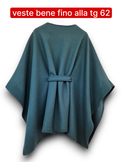 Maxi Mantella con Cinta Taglie Forti Ascania