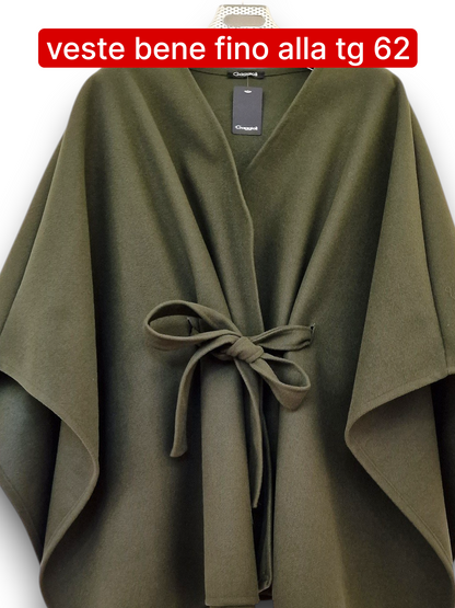 Maxi Mantella con Cinta Taglie Forti  Alina